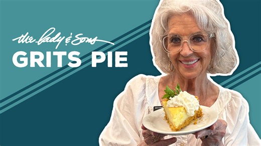 I'm creating a new dessert for The Lady and Sons menu—a revamped version of my grits pie recipe, this time with a cornflake crust! Get The Lady & Sons Grits Pie recipe here: https://www.pauladeen.com/recipe/the-lady-sons-grits-pie/ | Paula Deen