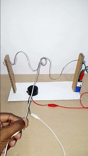DIY Game Circuit with DC Motor| Easy STEM Project for Kids| Science Fair Idea |How to Make Buzz Wire