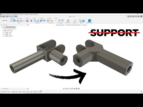 FUSION - Modéliser et simplifier une pièce pour l'impression 3D !