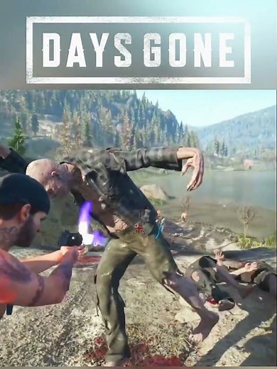 Days Gone Remastered Gameplay Mods Massive Challenge Horde Metolius Lava CaveHorde#gaming #shorts