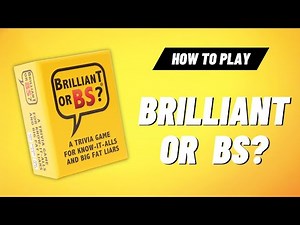How to play Brilliant or BS? *NEW 2 & 3 player rules + simplified scoring*