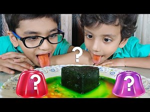 How to make JELLY at Home | घर में जेली बनाये | Jelly Cake Recipe for Kids | Sam and Dev Family Show