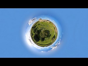Creating a Tiny Planet photo on the DJI Mavic Air 2, using the sphere panoramic mode