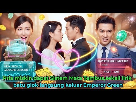 Pria miskin dapat Sistem Mata Tembus, sekali lirik batu giok langsung keluar Emperor Green