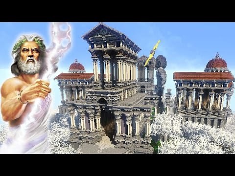 O TEMPLO DE ZEUS: OLIMPO! -=SUPER MAPAS=- Minecraft