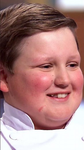 chef goes into this taste test blind 😅 #masterchefjunior