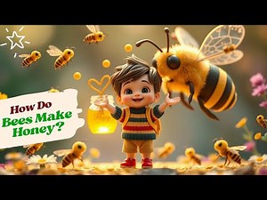 🐝🍯 How Do Bees Make Honey? | Fun Learning Song for Kids