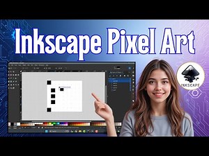 How To Draw Pixel Art In Inkscape | Step-By-Step Tutorial (2025)