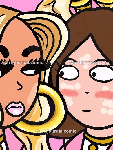 Popular Girls Fix Makeup & Praise Your Art!