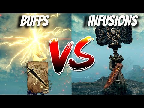 Buffs or Infusions? Damage Comparison (with chart)- ELDEN RING