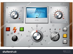 Analog Controls Interface Elements Set Vector Stock Vector (Royalty Free) 120153784 | Shutterstock