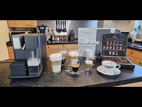 Tchibo Qbo MILK MASTER - Capsule coffee machine with automatic milk frother - TEST