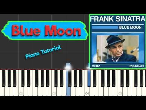 Blue Moon - EASY Jazz Piano Tutorial (~Sheets and Midid in description~)