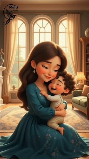 Main Jaan Aur Meri Pyari Mama👩‍❤️‍👨💛 | cartoon poem reel