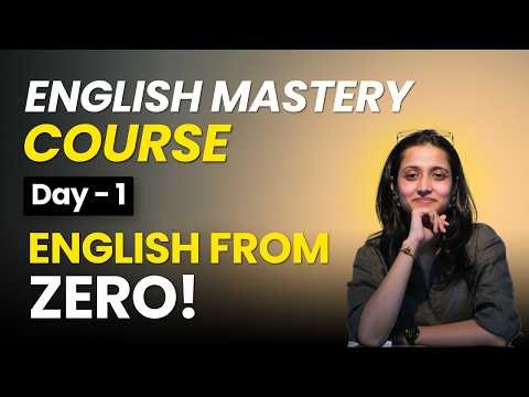 Day-1 English Grammar Mastery Course | Sentence Structure | Basic Grammar Course | 30 Days Course