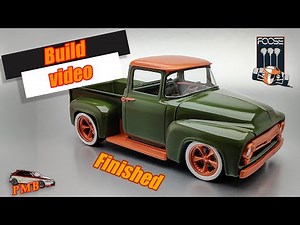 How to build a Ford FD-100 Pickup 1:25 Revell Model Car I Full Build I Step by Step 2/2