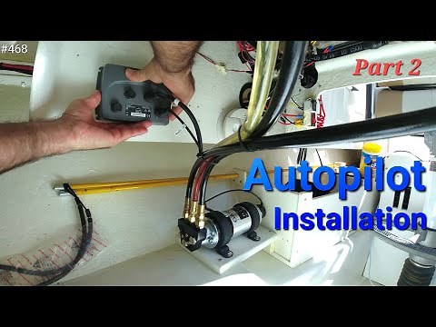 Garmin Autopilot Components Installation Part 2 Garmin Reactor 40, Hydraulic Autopilot Corepack