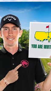 How The Masters invite gets delivered 😲🌺⛳️ Full YouTube video live on my channel 🎥 | Rick Shiels Golf