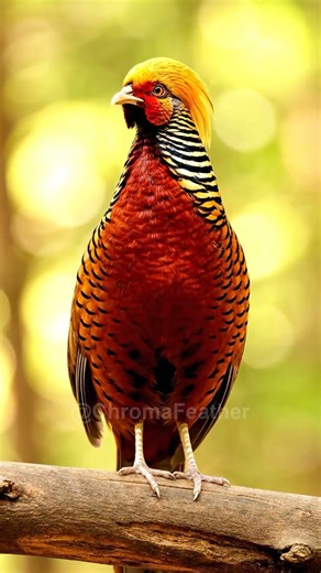 🦜 Golden Pheasant Stunning Calls! #Shorts
