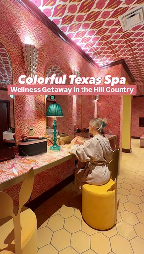 ✨A colorful new wellness escape in Texas Wine Country ✨ Tucked into the Texas Hill Country in Dripping Springs, @Camp Lucy just debuted their newest (and dreamiest) addition — @Folklore Spa 🌈🌿 A design-forward wellness retreat that’s been more than 4 years in the making, thoughtfully curated by owners and antique collectors Kim and Whit Hanks. This vibrant spa elevates the Camp Lucy experience with a full luxury wellness vibe — created for relaxation, restoration, and connection ✨ What spa gue
