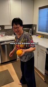 746K views · 30K reactions | How to peel, cut, and eat Korean melon called chamoe/참외! Mom reads all the comments so let her know if this was helpful (and if you want a melon kimchi tutorial?!) Enjoy!  | The Korean Mama | Facebook
