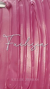 Fuchsia! This is a strong color so don't be shy about using color! That said, see my note below about darker colors.⁠ ⁠ How to read this formula, using the CMYK color wheel: another simple one! Magenta (and plenty of it) with just a touch of black Go easy on the black so it doesn't muddy your color - you want enough to deepen the color but not enough that it starts turning gray/muting the color (we want out fuchsia vibrant!).⁠ ⁠ Colors used (and available on our website):⁠ ⁠ ⭑ Magenta: Chefmaste