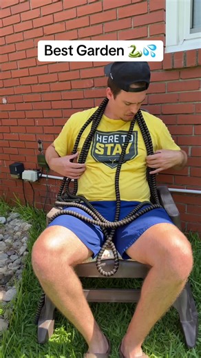 Ditch the old hose & get the new & improved one! #outdoors #summer #backyard #yardwork #hose #homedecor #homeowner