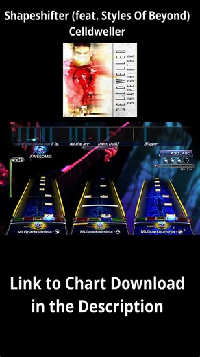 Shapeshifter - Celldweller | Rock Band Custom #mxvsatv #soundtrack #nostalgia #rockband3 #numetal