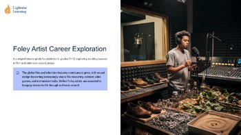 Foley Artist Career Exploration comprehensive guide for
