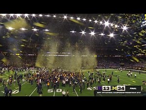 The moment the Michigan Wolverines WON the 2024 National Championship 🏆