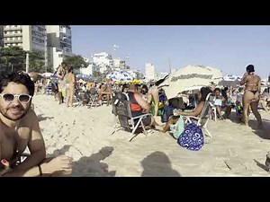 Walk with Beautiful Views😍 Sunny Brazil Beach Vibes - Copacabana, Ipanema & Leblon 2026