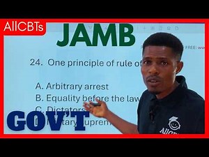 40 Likely JAMB 2026 UTME Government Questions & Answers