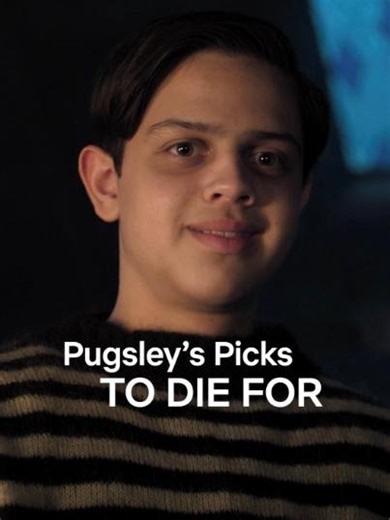 Wednesday Netflix on Instagram: "i’m grateful that pugsley doesn’t waste perfectly good food."