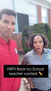 We’re so excited to announce the winner of our 2025 Back-to-School teacher contest! After reviewing tons of submissions, one lucky educator from our region is receiving $1,000 for a shopping spree. We’re announcing the winner on Wednesday, Aug. 27! Tune in to WBTV on air, online, or on our apps starting at 5 a.m. | WBTV News