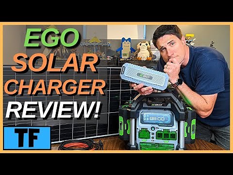 EGO Nexus Power Station Review WITH Solar! | How Fast Will It Charge Batteries? (CH1800)