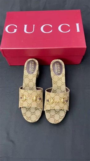 GG monogram slides