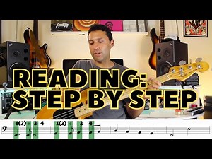 11 Bass Guitar Music Reading Exercises