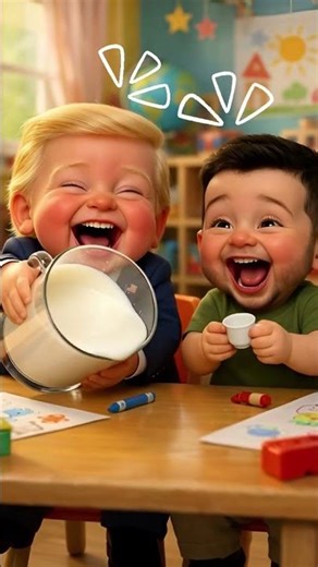 Whoever set up these cups… we need to talk 🤣🥛 #shorts