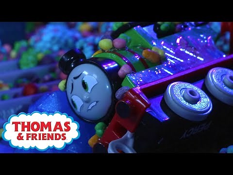 Percy’s Spooky Delivery | Halloween Toys! | Watch Out Thomas | Thomas & Friends | Toys for Kids
