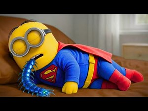 😲 OMG 🐛 The Terrifying Moment When the Little Minion Was Asleep! | Epic Minion Animation