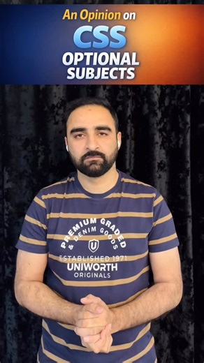 Taimoor Riaz | Current Affairs on Instagram: "An Opinion on CSS Optional Subjects #taimoor #current #css #region"