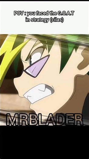 POV : You faced the G.O.A.T in srategy#beyblade #edit