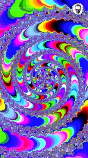 #animation #trippyart #shorts Fractal Harmony: Techno Trance and Trippy Visuals