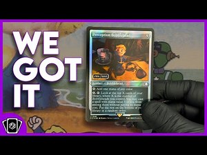 THE DOUBLE RAINBOW FOIL BOBBLEHEAD - Cracking a MTG Fallout Collector Booster Box