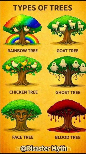 These Trees Are Unreal 🌳 #shorts #trending #mindblown