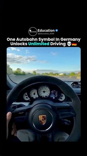 This German Sign Removes Speed Limits 😳🇩🇪