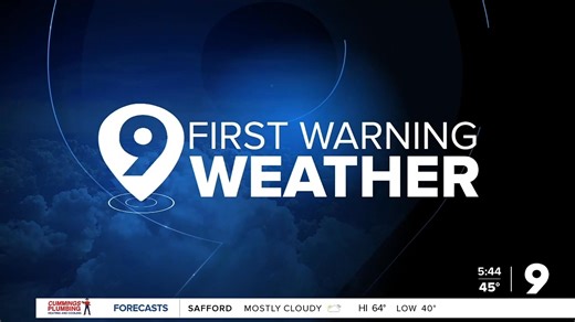 Mostly cloudy and mild today. Highs will be similar to yesterday, or slightly warmer. Our next weather system will arrive Wednesday, bringing widespread valley rain and high elevation snow, followed by yet another cooler weather system Thursday resulting in scattered valley rain and mountain snow. | KGUN 9