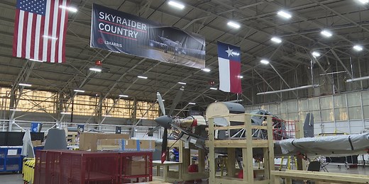 L3Harris’ new Waco hangar turns crop duster airplanes into U.S. Airforce special ops aircrafts