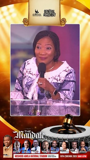YOUR CONFESSION IS YOUR VICTORY | THE GENERAL ASSEMBLY 2025 “A silent Christian is a silenced Christian. Life is a battle for territories, and you don’t win territories by keeping quiet. Before David threw the stone, he first spoke.” — Bishop (Mrs.) Funke Felix-Adejumo In this prophetic season, God is raising men and women who will speak with authority, declare His Word boldly, and take their place in destiny. Join Bishop (Mrs) Funke Felix-Adejumo and several anointed ministers at The General As