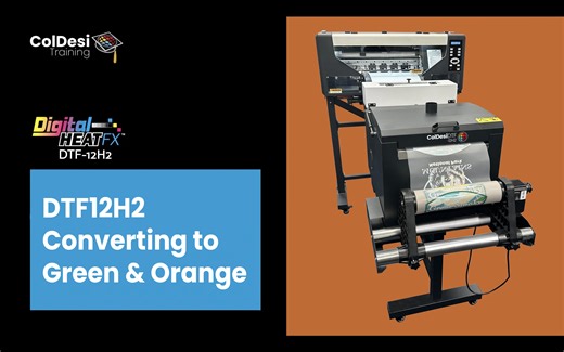 DTF12H2 Converting to Green and Orange